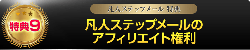 特典7:メールマーケティング 2.0のアフィリエイト権利